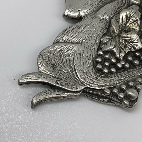 Lindsey Clair  Pewter Mouse Cheese Markers Sign Charcuterie Board Sharp Cheese - Picture 4 of 5